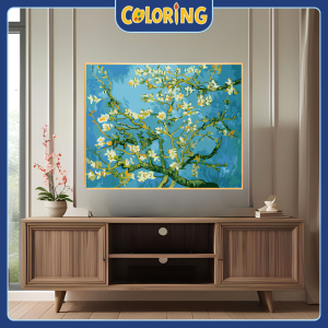 Tranh Số Hóa Hoa Mai Van Gogh