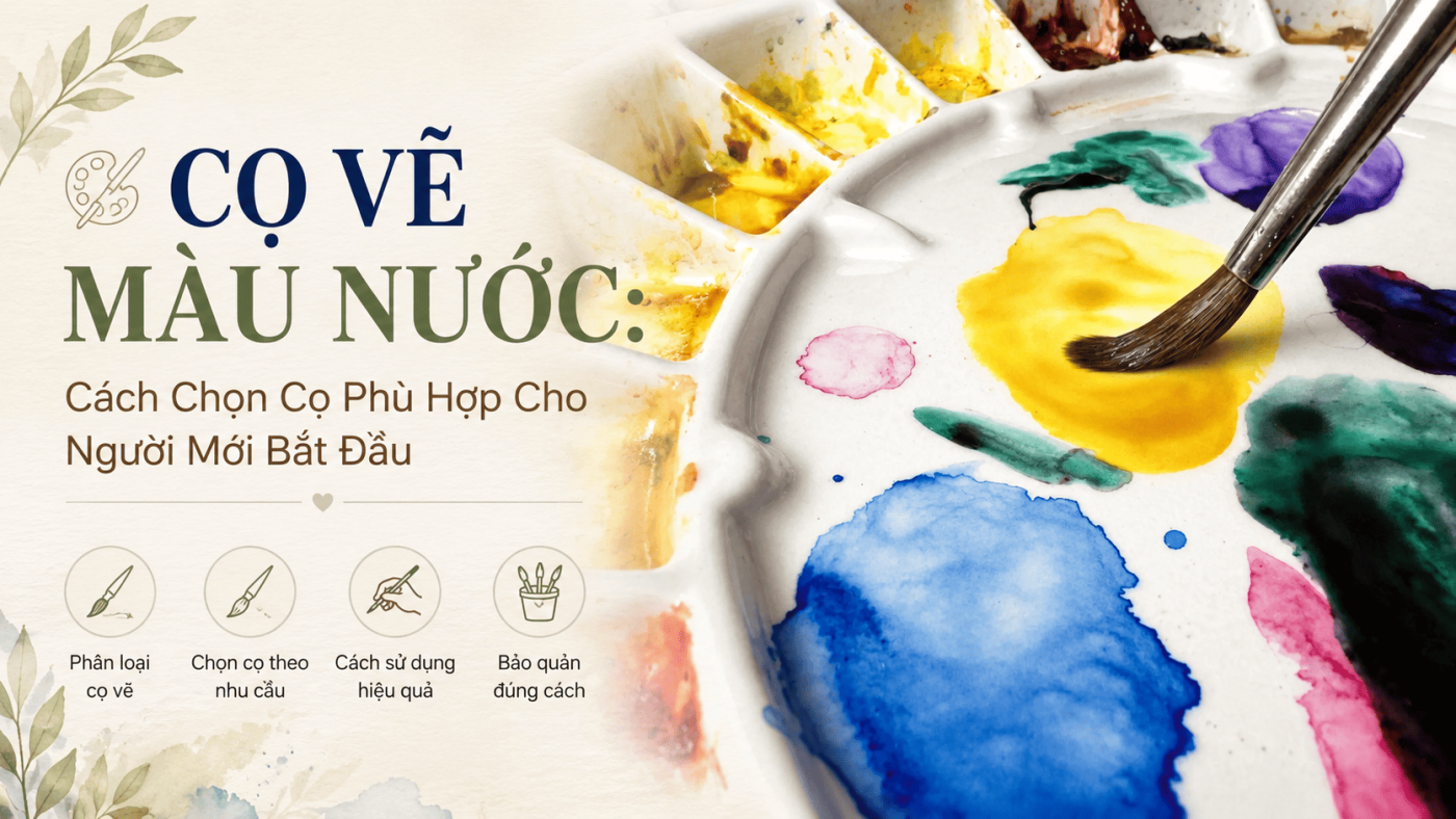 Cọ vẽ màu nước
