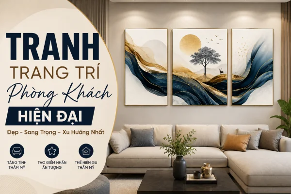 Trang Trí Phòng Khách Hiện Đại
